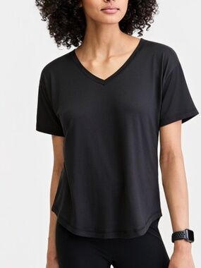New Macy’s V-Neck Short Sleeve Top NWT